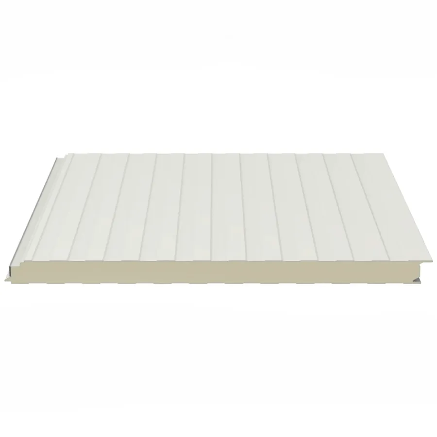 Panou Sandwich perete Termoizolant 40mm 1x1M 9002 Alb