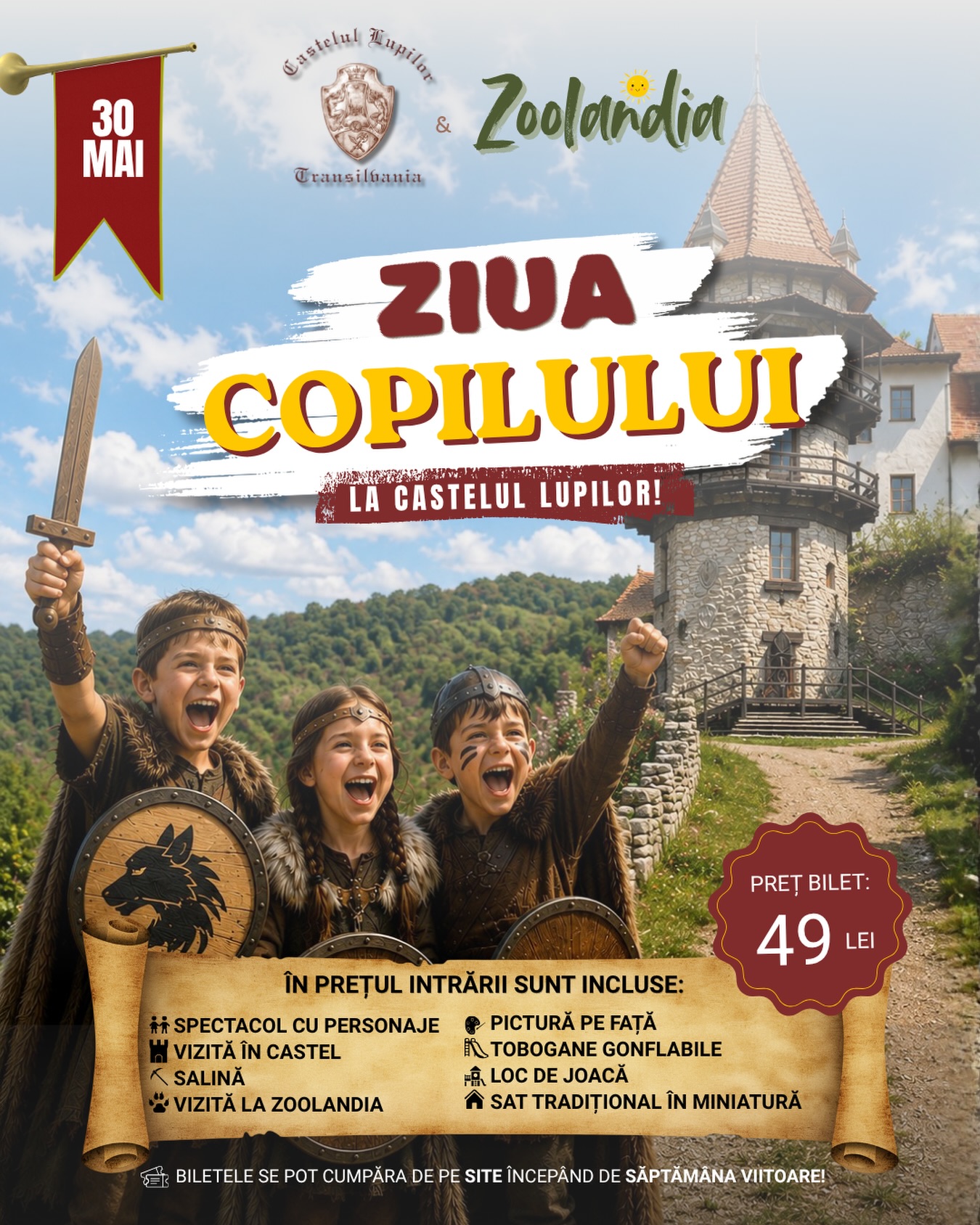 Oferta Castelul Lupilor Transilvania