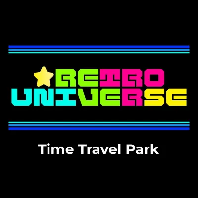 Logo Retro Universe - Time Travel Park